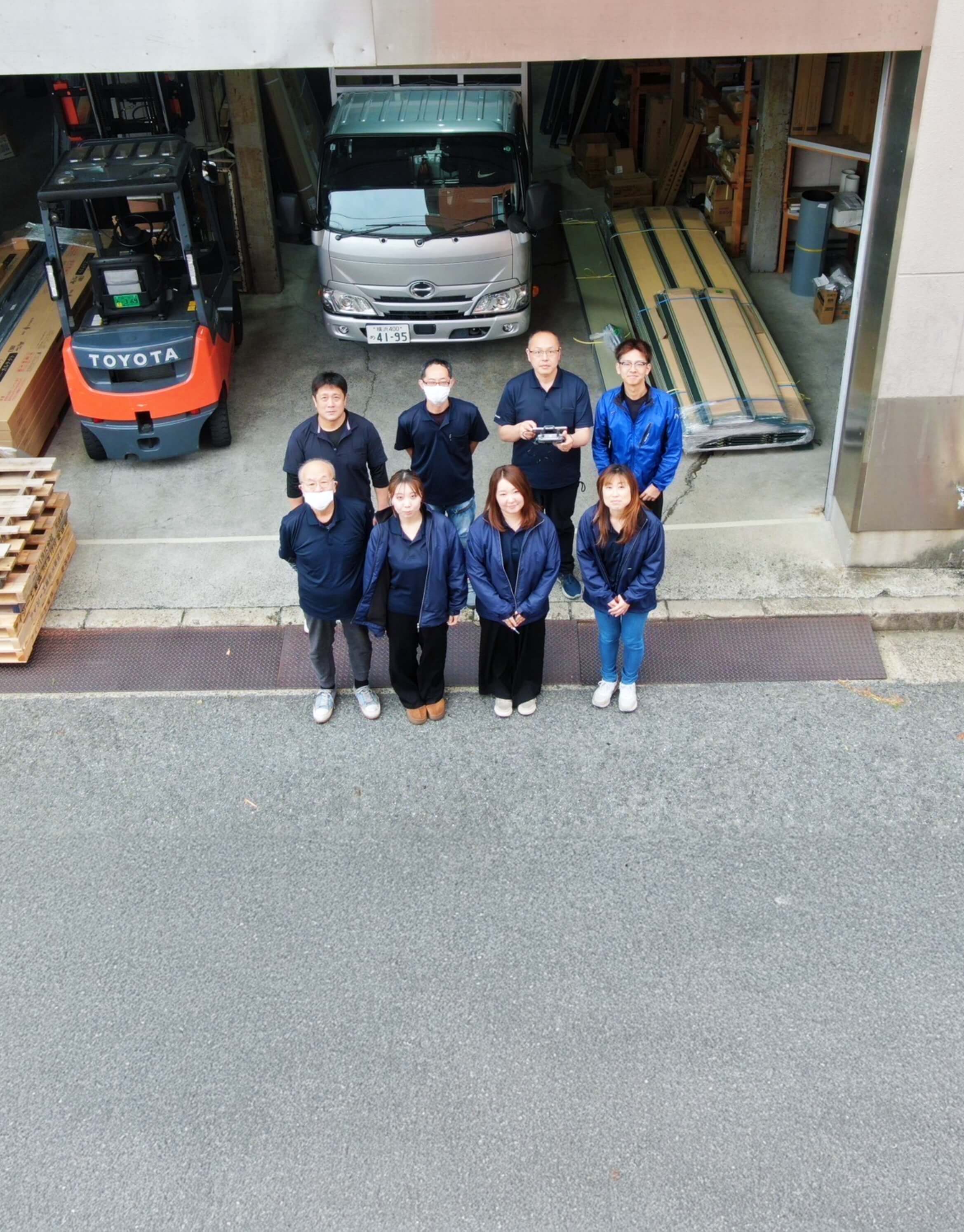 社員の写真